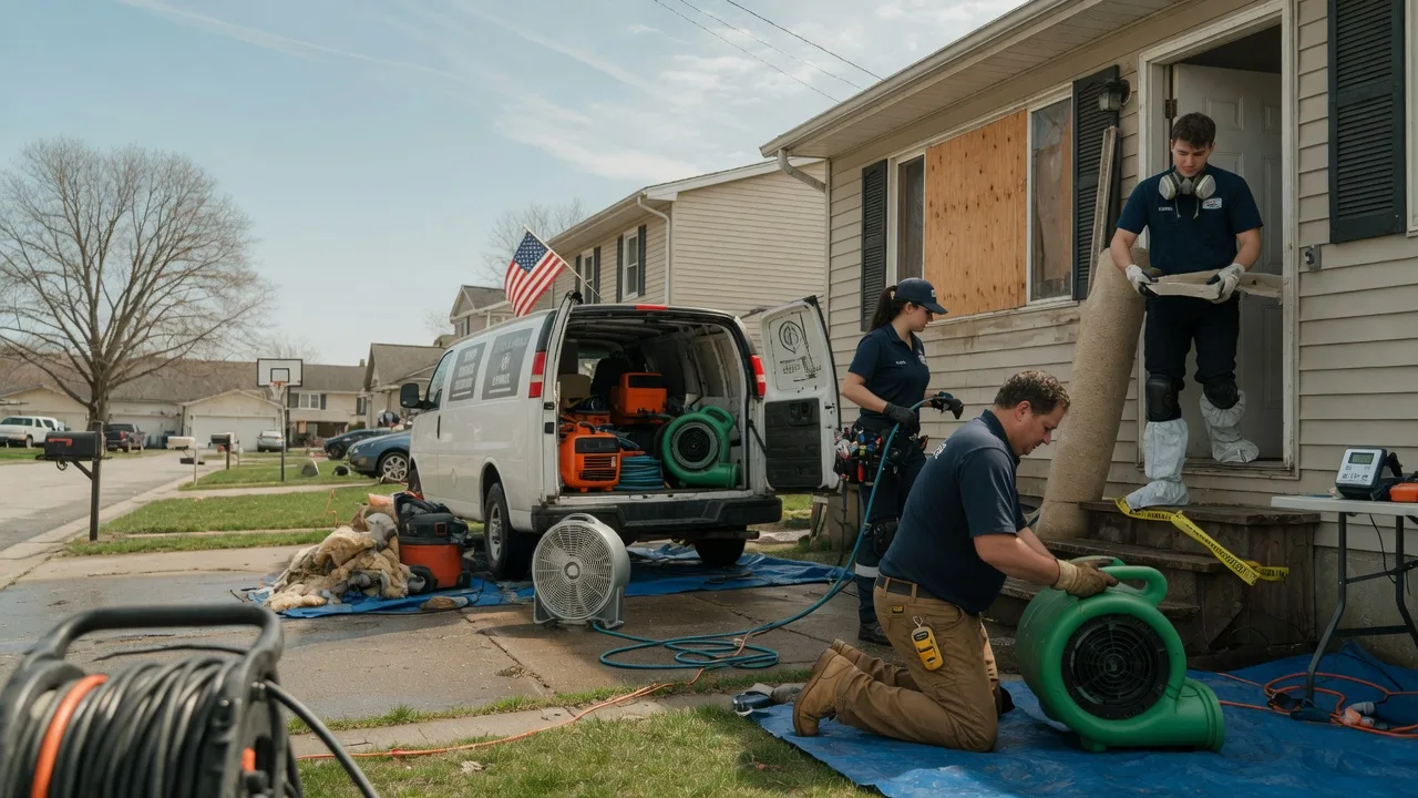 Water Damage Restoration in Burlington, NC near me